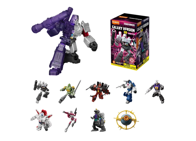 Gamers Guild AZ Blokees Blokees Blind Box: Transformers: Galaxy Version 09: Darkest Hour ACD Distribution