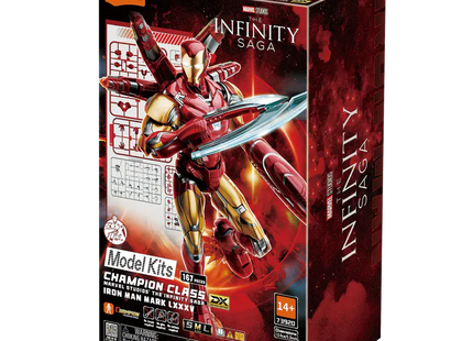 Gamers Guild AZ Blokees Blokees: Marvel Infinity Saga - DX Champion Class Iron Man MK85 Model Kit Toy Temple