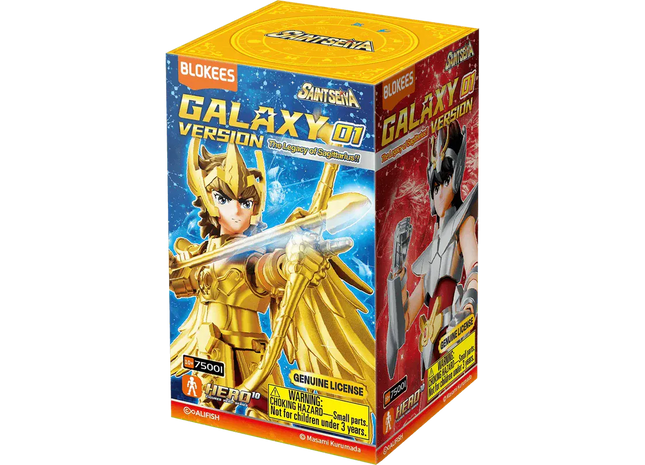 Gamers Guild AZ Blokees Blokees: Saint Seiya: Galaxy Version 01 - The Legacy of Sagittarius!! Blind Box YY Card World