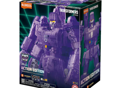 Gamers Guild AZ Blokees Blokees: Transformers: Action Edition 02 | G1 Megatron - Energy Explosion Version Toy Temple