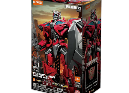 Gamers Guild AZ Blokees Blokees: Transformers: Classic Class 24 | Transformers Dark of the Moon | Sentinel Prime Toy Temple