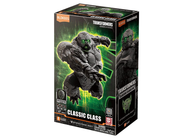 Gamers Guild AZ Blokees Blokees: Transformers: Classic Class: Optimus Primal Beast ACD Distribution