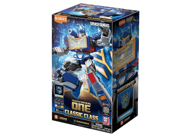 Gamers Guild AZ Blokees Blokees: Transformers: Classic Class: Soundwave (Transformers One) ACD Distribution