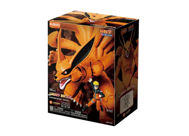 Gamers Guild AZ Blokees Naruto: Shippuden Legend Edition 01 Kurama (Nine Tails) Model Kit Blokees