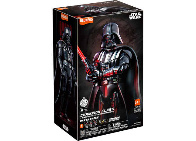 Gamers Guild AZ Blokees Star Wars: The Empire Strikes Back - Darth Vader Model Kit Toy Temple