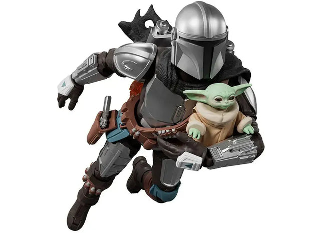 Gamers Guild AZ Blokees Star Wars: The Mandalorian & Grogu Champion Class CC05 Din Djarin & Grogu Model Kit Toy Temple