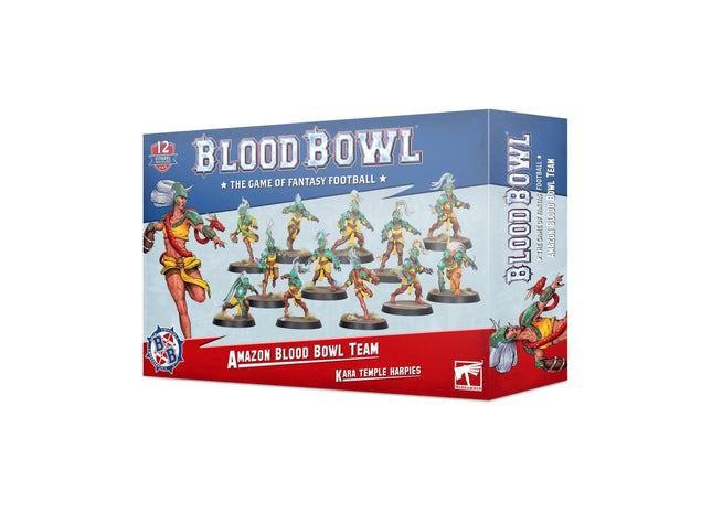 Gamers Guild AZ Blood Bowl Blood Bowl: Amazon Team - Kara Temple Harpies Games-Workshop