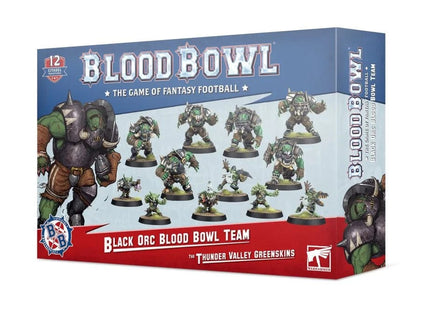Gamers Guild AZ Blood Bowl Blood Bowl: Black Orc Team - Thunder Valley Greenskins Games-Workshop