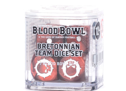 Gamers Guild AZ Blood Bowl Blood Bowl: Bretonnian Team Dice Set (Pre-Order) Games-Workshop
