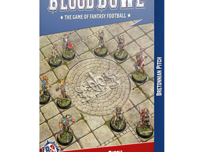 Gamers Guild AZ Blood Bowl Blood Bowl: Bretonnian Team Pitch & Dugouts (Pre-Order) Games-Workshop