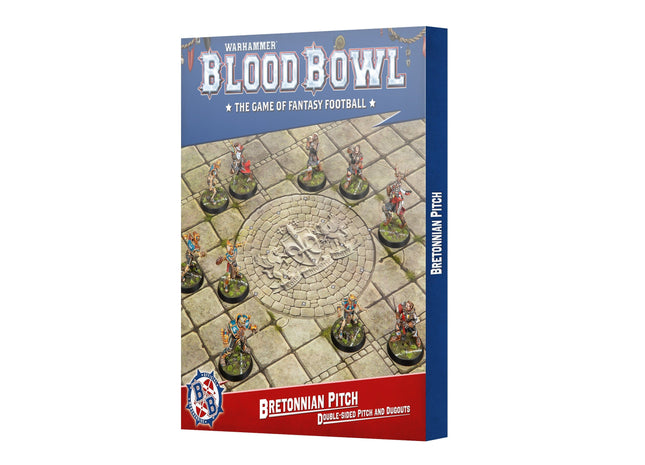 Gamers Guild AZ Blood Bowl Blood Bowl: Bretonnian Team Pitch & Dugouts (Pre-Order) Games-Workshop