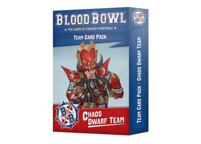 Gamers Guild AZ Blood Bowl Blood Bowl: Chaos Dwarf Team: Card Pack (Pre-Order) Games-Workshop