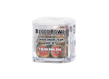 Gamers Guild AZ Blood Bowl Blood Bowl: Chaos Dwarf Team: Dice set (Pre-Order) Games-Workshop