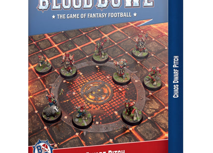 Gamers Guild AZ Blood Bowl Blood Bowl: Chaos Dwarf Team: Double-sided Pitch And Dugouts (Pre-Order) Games-Workshop