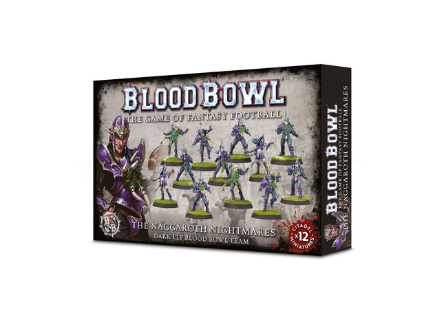 Gamers Guild AZ Blood Bowl Blood Bowl: Dark Elf Team - The Naggaroth Nightmares Games-Workshop