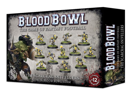 Gamers Guild AZ Blood Bowl Blood Bowl: Goblin Team - Scarcrag Snivellers Team Games-Workshop
