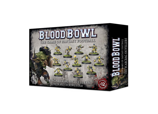 Gamers Guild AZ Blood Bowl Blood Bowl: Goblin Team - Scarcrag Snivellers Team Games-Workshop