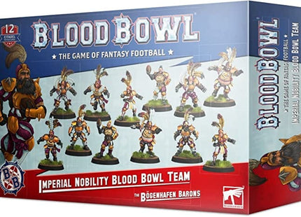 Gamers Guild AZ Blood Bowl Blood Bowl: Imperial Nobility Team - Bogenhafen Barons Games-Workshop