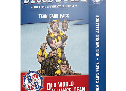 Gamers Guild AZ Blood Bowl Blood Bowl: Old World Alliance Team Card Pack (Pre-Order) Games-Workshop
