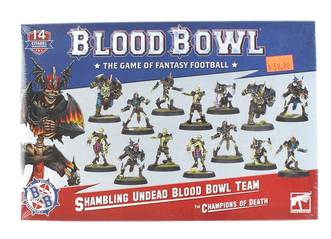 Gamers Guild AZ Blood Bowl Blood Bowl: Shambling Undead Team - Champions of Death Games-Workshop