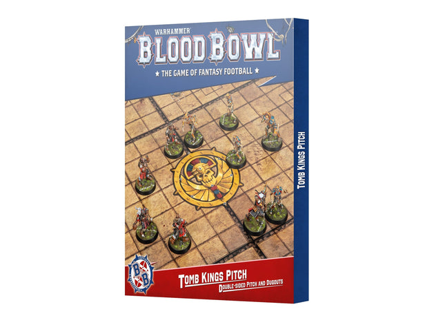 Gamers Guild AZ Blood Bowl Blood Bowl: Tomb Kings Team Pitch & Dugouts (Pre-Order) Games-Workshop
