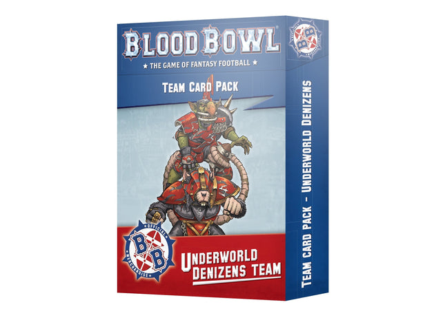 Gamers Guild AZ Blood Bowl Blood Bowl: Underworld Denizens Team Card Pack (Pre-Order) Games-Workshop
