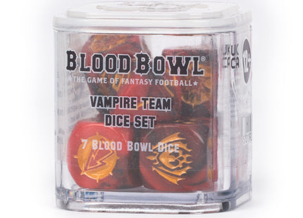 Gamers Guild AZ Blood Bowl Blood Bowl: Vampire Team - The Drakfang Thirsters: Dice Set (Pre-Order) Games-Workshop