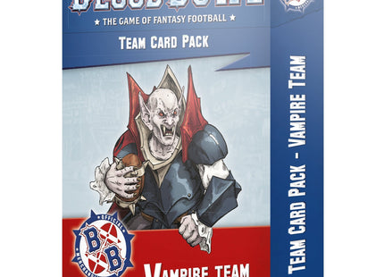 Gamers Guild AZ Blood Bowl Blood Bowl: Vampire Team - The Drakfang Thirsters: Team Cards (Pre-Order) Games-Workshop