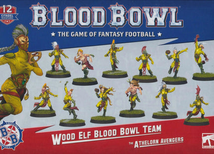 Gamers Guild AZ Blood Bowl Blood Bowl: Wood Elf team - The Athelorn Avengers Games-Workshop