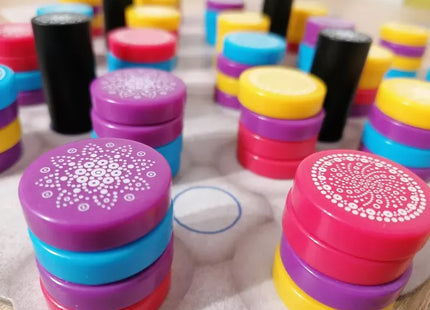 Gamers Guild AZ Board & Dice Mandala Stones GTS