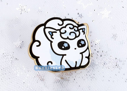 Gamers Guild AZ Bonnies Lab Alolan Vulpix Enamel Pin Faire