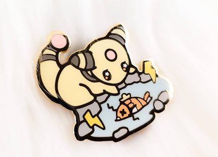 Gamers Guild AZ Bonnies Lab Ampharos Enamel Pin Faire