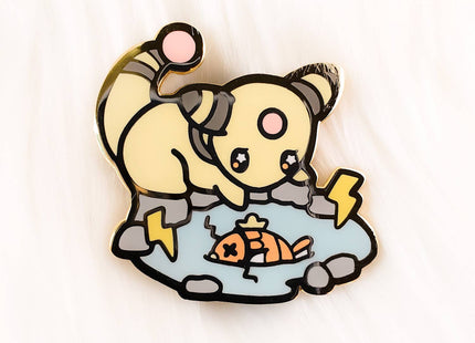 Gamers Guild AZ Bonnies Lab Ampharos Enamel Pin Faire