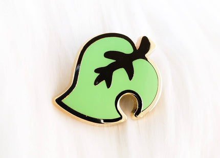 Gamers Guild AZ Bonnies Lab Animal Crossing - Leaf Enamel Pin Faire