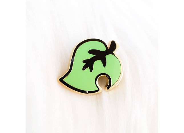 Gamers Guild AZ Bonnies Lab Animal Crossing - Leaf Enamel Pin Faire