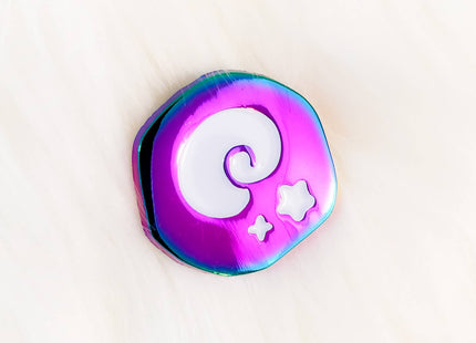 Gamers Guild AZ Bonnies Lab Animal Crossing - Rainbow Plated Fossil Enamel Pin Faire