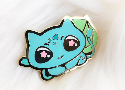Gamers Guild AZ Bonnies Lab Bulbasaur Enamel Pin Faire