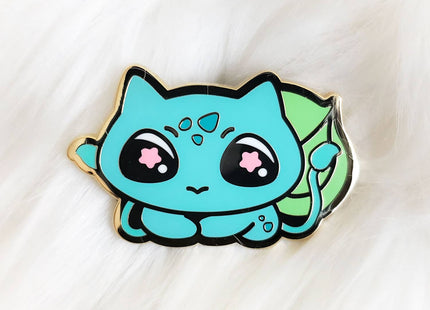 Gamers Guild AZ Bonnies Lab Bulbasaur Enamel Pin Faire