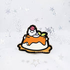 Gamers Guild AZ Bonnies Lab Caramel Flan Enamel Pin Faire