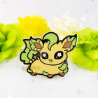 Gamers Guild AZ Bonnies Lab Chibi Leafeon Enamel Pin Faire