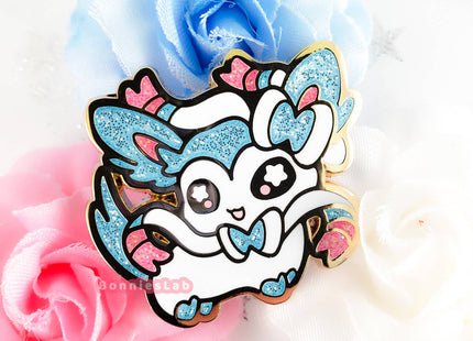 Gamers Guild AZ Bonnies Lab Chibi Shiny Sylveon Enamel Pin Faire