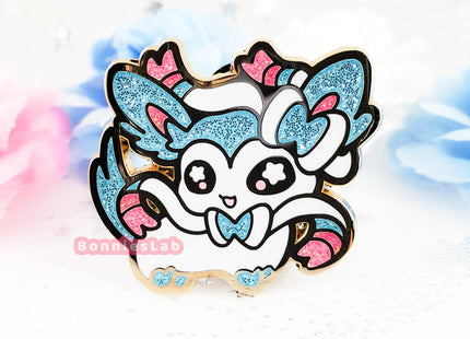Gamers Guild AZ Bonnies Lab Chibi Shiny Sylveon Enamel Pin Faire