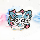 Gamers Guild AZ Bonnies Lab Chibi Shiny Sylveon Enamel Pin Faire