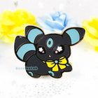 Gamers Guild AZ Bonnies Lab Chibi Shiny Umbreon Enamel Pin (glows in the dark) Faire