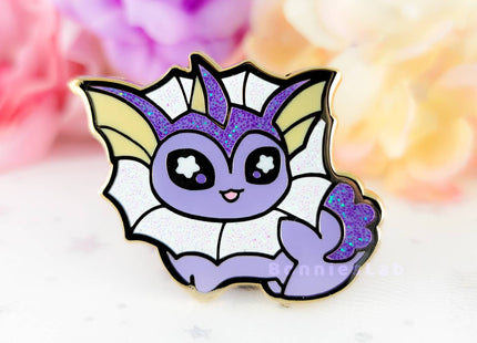 Gamers Guild AZ Bonnies Lab Chibi Shiny Vaporeon Enamel Pin Faire