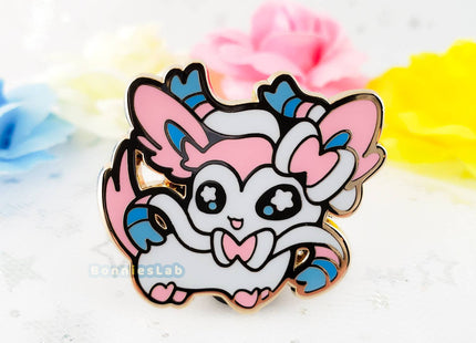 Gamers Guild AZ Bonnies Lab Chibi Sylveon Enamel Pin Faire