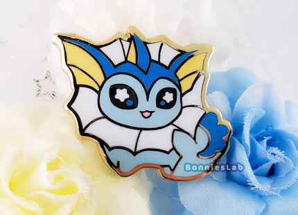 Gamers Guild AZ Bonnies Lab Chibi Vaporeon Enamel Pin Faire