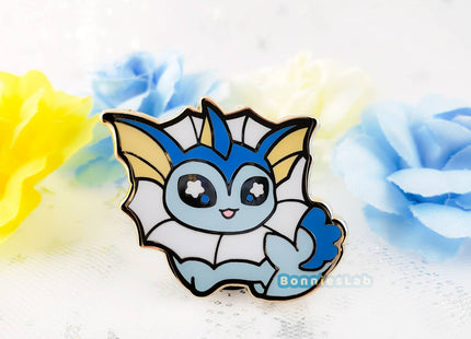 Gamers Guild AZ Bonnies Lab Chibi Vaporeon Enamel Pin Faire
