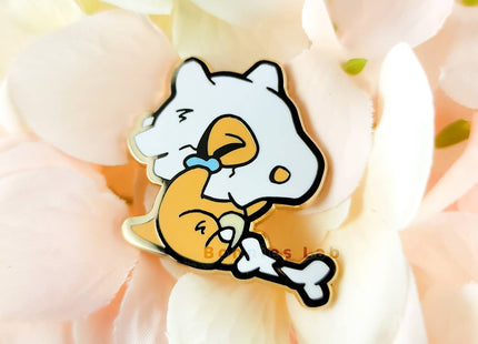 Gamers Guild AZ Bonnies Lab Cubone Enamel Pin Faire