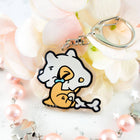 Gamers Guild AZ Bonnies Lab Cubone Epoxy Acrylic Keychain Charm Faire